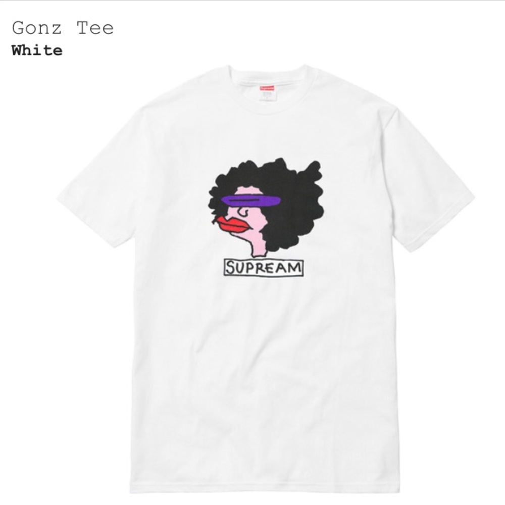 NWT SUPREME GONZ HEAD TEE